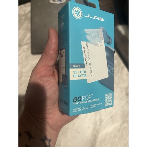 JLab - GO Air POP True Wireless In-Ear Headphones - Black - Picture 4 of 6